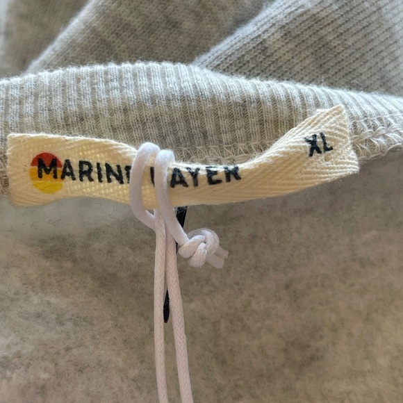 Marine Layer NWT size XL Jenny  sweatshirt cozy neutral loungewear casual New - Picture 7 of 12
